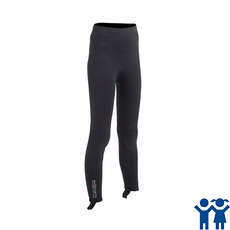 Gul Junior Evotherm Flatlock Trousers - Black/Black