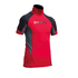 Gul Junior Flatlock Short Sleeve Rashguard - Red/Black