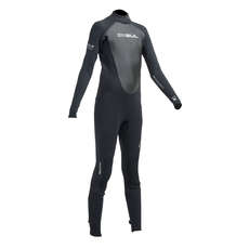 Gul Junior Response 3/2mm Flatlock T2 Steamer Wetsuit - Black