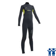 Gul Junior Response FX CZ 3/2mm Blindstitched Wetsuit - Blk/Lime