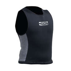 Gul Response 1.5mm DL Flatlock T2 Wetsuit Vest  - Black/Grey