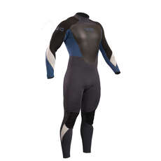 Gul Response 3/2mm BS Wetsuit  - Graphite/Blue