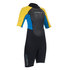 Gul Junior RESPONSE 3/2mm Summer Shorty Wetsuit - Blk/Sun Yellow