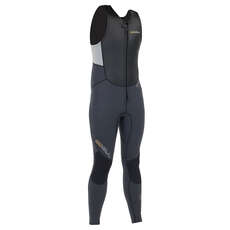 Gul RESPONSE 3mm Flatlock Long John Wetsuit - Graphite/Silver Gul RESPONSE 3mm Flatlock Long John Wetsuit - Graphite/Silver