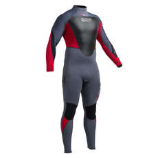 Gul Response 4/3mm Blindstiched T2 Steamer Wetsuit - Graph/Red Gul Response 4/3mm Blindstiched T2 Steamer Wetsuit - Graph/Red