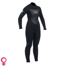 Gul Womens RESPONSE 4/3mm Blindstitch Wetsuit - Black/Turquoise Gul Womens RESPONSE 4/3mm Blindstitch Wetsuit - Black/Turquoise