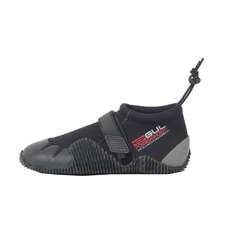 Gul Strapped Power Slippers 3mm Wetsuit Shoes  - Black/Grey