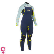 Gul Womens VIPER 3/2mm Blindstitch Wetsuit - Blue/Glacier Gul Womens VIPER 3/2mm Blindstitch Wetsuit - Blue/Glacier