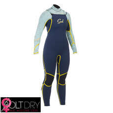 Gul Womens VIPER 4/3mm Blindstitch Wetsuit - Blue/Glacier Gul Womens VIPER 4/3mm Blindstitch Wetsuit - Blue/Glacier