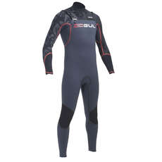 Gul VIPER 5/3mm Blind Stitch Mens Steamer Wetsuit 2014 - Graphite/Black