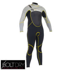 Gul Venom 3/2 Stitchless T2 Steamer Wetsuit 2014 - Black/Grey