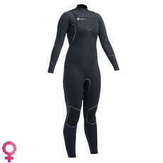 Gul Women Viper 4/3 Blindstitched Chest Zip Wetsuit - Black Gul Women Viper 4/3 Blindstitched Chest Zip Wetsuit - Black