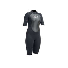 Gul Womens Response 3/2mm Flatlock Shorty Wetsuit - Black