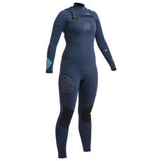 Gul Womens Response FX CZ 3/2mm BS Wetsuit - Navy/Turquoise Gul Womens Response FX CZ 3/2mm BS Wetsuit - Navy/Turquoise