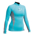 Gul Womens Swami F/L Long Sleeve Rashguard - Turquoise/Marl