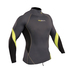 Gul Xola Long Sleeve Rashvest - Graphite/Lime
