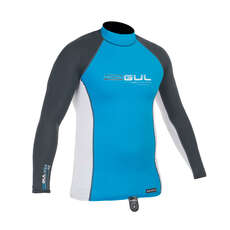 Gul XOLA Mens Long Sleeve Rashguard 2015 - Crip/White