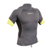 Gul Xola Short Sleeve Rashvest - Graphite/Lime