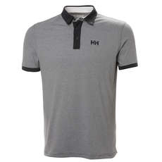 Helly Hansen Fjord Polo - Navy Micro Stripes