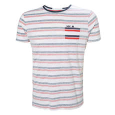 Helly Hansen Fjord T-Shirt - Navy Faded Stripes