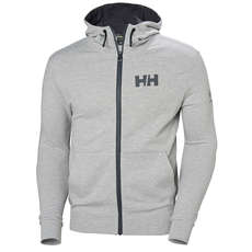 Helly Hansen HP Atlantic FZ Hoodie - Grey Mélange Helly Hansen HP Atlantic FZ Hoodie - Grey Mélange
