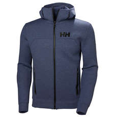 Helly Hansen HP Ocean FZ Hoodie - Graphite Blue Mélange Helly Hansen HP Ocean FZ Hoodie - Graphite Blue Mélange