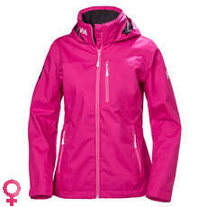 Helly Hansen Womens Crew Hooded Jacket - Dragon Fruit Helly Hansen Womens Crew Hooded Jacket - Dragon Fruit