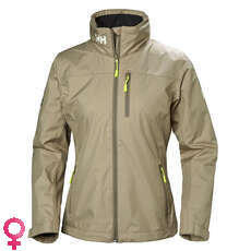 Helly Hansen Womens Crew Hooded Midlayer Jacket - Aluminum Helly Hansen Womens Crew Hooded Midlayer Jacket - Aluminum