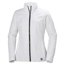 Helly Hansen Womens Crew Insulator Jacket - White Helly Hansen Womens Crew Insulator Jacket - White