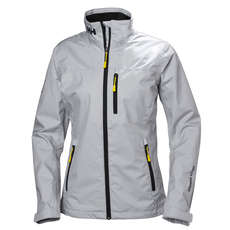 Helly Hansen Womens Crew Jacket - Grey Fog Helly Hansen Womens Crew Jacket - Grey Fog