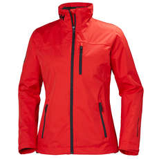 Helly Hansen Womens Crew Midlayer Jacket - Alert Red Helly Hansen Womens Crew Midlayer Jacket - Alert Red