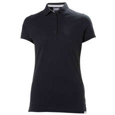 Helly Hansen Womens Crew Pique 2 Polo - Navy