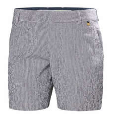 Helly Hansen Womens Crew Shorts - Navy Seersucker