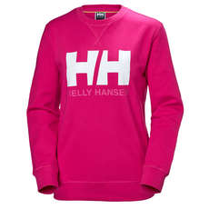 Helly Hansen Womens HH Logo Crew Sweatshirt - Dragon Fruit
