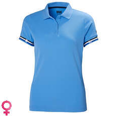 Helly Hansen Womens HP Code Zero Polo - Cornflower