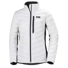 Helly Hansen Womens HP Hybrid Insulator Jacket - White Helly Hansen Womens HP Hybrid Insulator Jacket - White