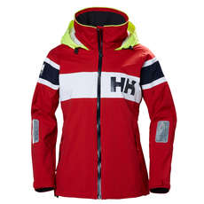 Helly Hansen Womens Salt Flag Jacket - Red Helly Hansen Womens Salt Flag Jacket - Red