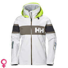 Helly Hansen Womens Salt Flag Jacket - White Helly Hansen Womens Salt Flag Jacket - White