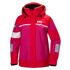 Helly Hansen Womens Salt Light Jacket - Cherry Tomato Helly Hansen Womens Salt Light Jacket - Cherry Tomato