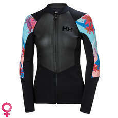 Helly Hansen Womens 2mm Wetsuit Jacket - Black Helly Hansen Womens 2mm Wetsuit Jacket - Black