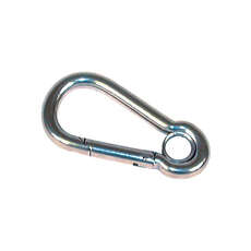 Bainbridge A4 Stainless Steel Snap Hook with Eye 5mm