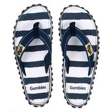 Gumbies Womens Islander Canvas Flip Flops - Deck Chair Gumbies Womens Islander Canvas Flip Flops - Deck Chair