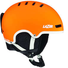 Lazer Hoodie Ski & Snowboard Helmet - Fluoro Orange