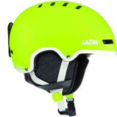 Lazer Hoodie Ski & Snowboard Helmet - Fluoro Yellow