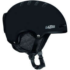 Lazer Hoodie Ski & Snowboard Helmet - Matt Black