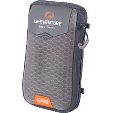 Lifeventure HydroFibre Trek Towel Pocket - Grey