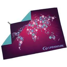 Lifeventure SoftFibre Printed Towel Giant - World in Flowers
