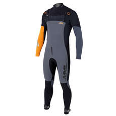 Magic Marine Asy 4/3mm Front Zip Fullsuit - Black/Orange