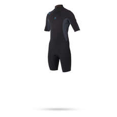 Magic Marine Brand 3/2mm Back-Zip Shorty Wetsuit - Black
