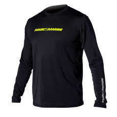 Magic Marine Cube Long Slevee Quick Dry - Black/Yellow